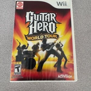 Activision Guitar Hero: World Tour (Wii) - Red/Yellow Cover